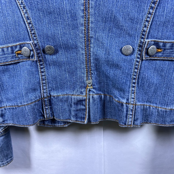 J & Company Vintage Denim Jacket Womens M: Pre-Owned - Picture 7 of 16
